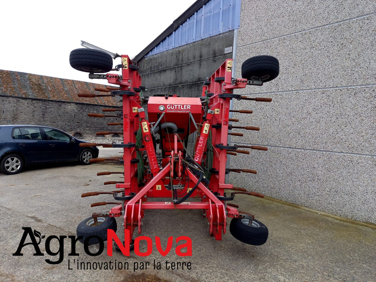 GÜTTLER SuperMaxx 50-5 (déchaumeur) - Skærebordsvogn: billede 1 GÜTTLER SuperMaxx 50-5 (déchaumeur) - Skærebordsvogn: billede 1