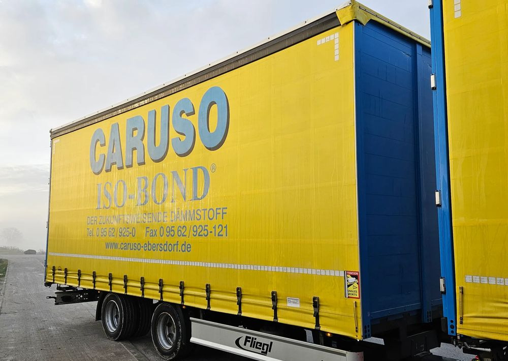 Fliegl PRZYCZEPA CIĘŻAROWA / 60m3 / 2 SZT IDENTYCZNE / NOWE PLANDEKI W CENIE / 3M WYSOKA / TANDEM / 2 OSIE / 19 PALET / DOLNY SPRZĘG / 18 TON DMC / 13 TON ŁADOWNOŚĆ - Gardinanhænger: billede 2 Fliegl PRZYCZEPA CIĘŻAROWA / 60m3 / 2 SZT IDENTYCZNE / NOWE PLANDEKI W CENIE / 3M WYSOKA / TANDEM / 2 OSIE / 19 PALET / DOLNY SPRZĘG / 18 TON DMC / 13 TON ŁADOWNOŚĆ - Gardinanhænger: billede 2