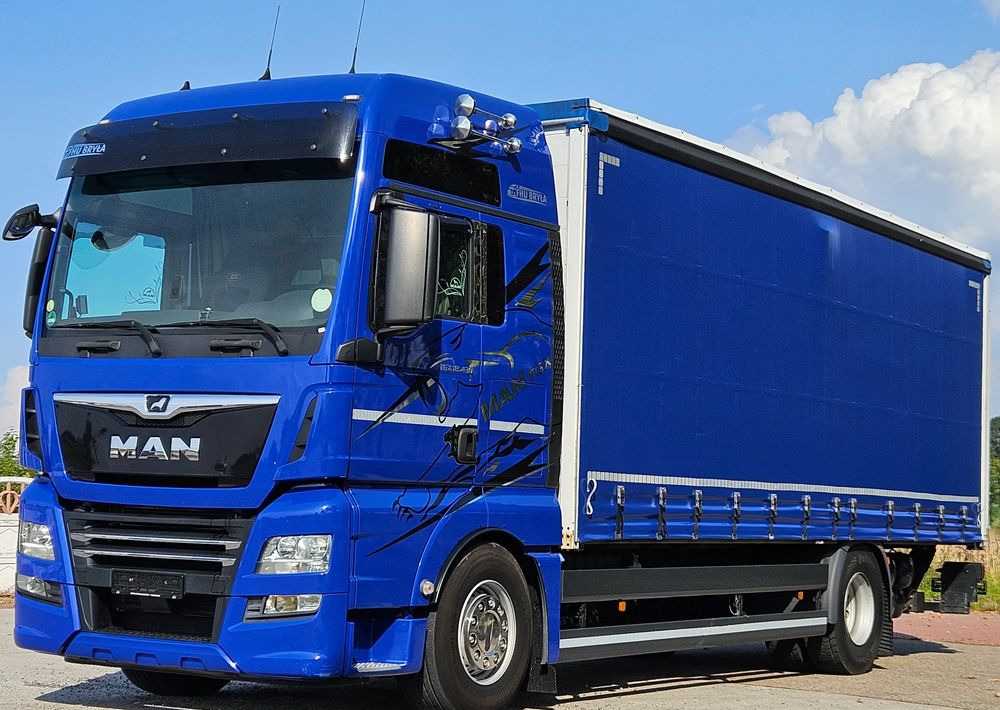 MAN TGX 18.430 / FIRANKA / WINDA / KLIMA POSTOJOWA / 300TYŚ PRZEBIEG / 2020 /E6 / KLIMA POSTOJOWA / SPROWADZONY / JAK NOWY / AUTOMAT - Lastbil med presenning: billede 1 MAN TGX 18.430 / FIRANKA / WINDA / KLIMA POSTOJOWA / 300TYŚ PRZEBIEG / 2020 /E6 / KLIMA POSTOJOWA / SPROWADZONY / JAK NOWY / AUTOMAT - Lastbil med presenning: billede 1