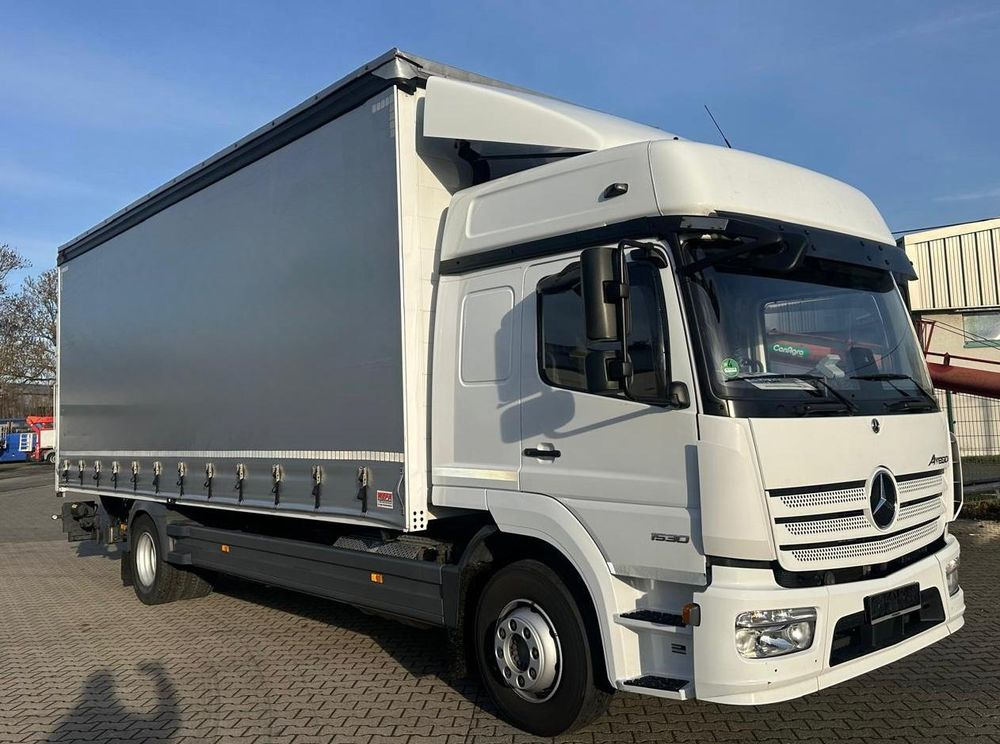 Mercedes-Benz ATEGO 1530 / FIRANKA / WINDA / E6 / 2023 / JAK NOWY / 18 EURO PALET / SPROWADZONY / GLOB / SYPIALKA / NISKI PRZEBIEG - Lastbil med presenning: billede 1 Mercedes-Benz ATEGO 1530 / FIRANKA / WINDA / E6 / 2023 / JAK NOWY / 18 EURO PALET / SPROWADZONY / GLOB / SYPIALKA / NISKI PRZEBIEG - Lastbil med presenning: billede 1