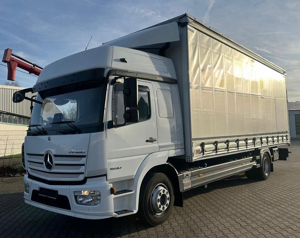 Mercedes-Benz ATEGO 1530 / FIRANKA / WINDA / E6 / 2023 / JAK NOWY / 18 EURO PALET / SPROWADZONY / GLOB / SYPIALKA / NISKI PRZEBIEG - Lastbil med presenning: billede 2 Mercedes-Benz ATEGO 1530 / FIRANKA / WINDA / E6 / 2023 / JAK NOWY / 18 EURO PALET / SPROWADZONY / GLOB / SYPIALKA / NISKI PRZEBIEG - Lastbil med presenning: billede 2