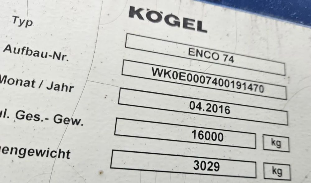 Scania KOGEL / ZABUDOWA / BDF / FIRANKA / DŁ.7.3M _ - Lastbil med presenning: billede 4 Scania KOGEL / ZABUDOWA / BDF / FIRANKA / DŁ.7.3M _ - Lastbil med presenning: billede 4