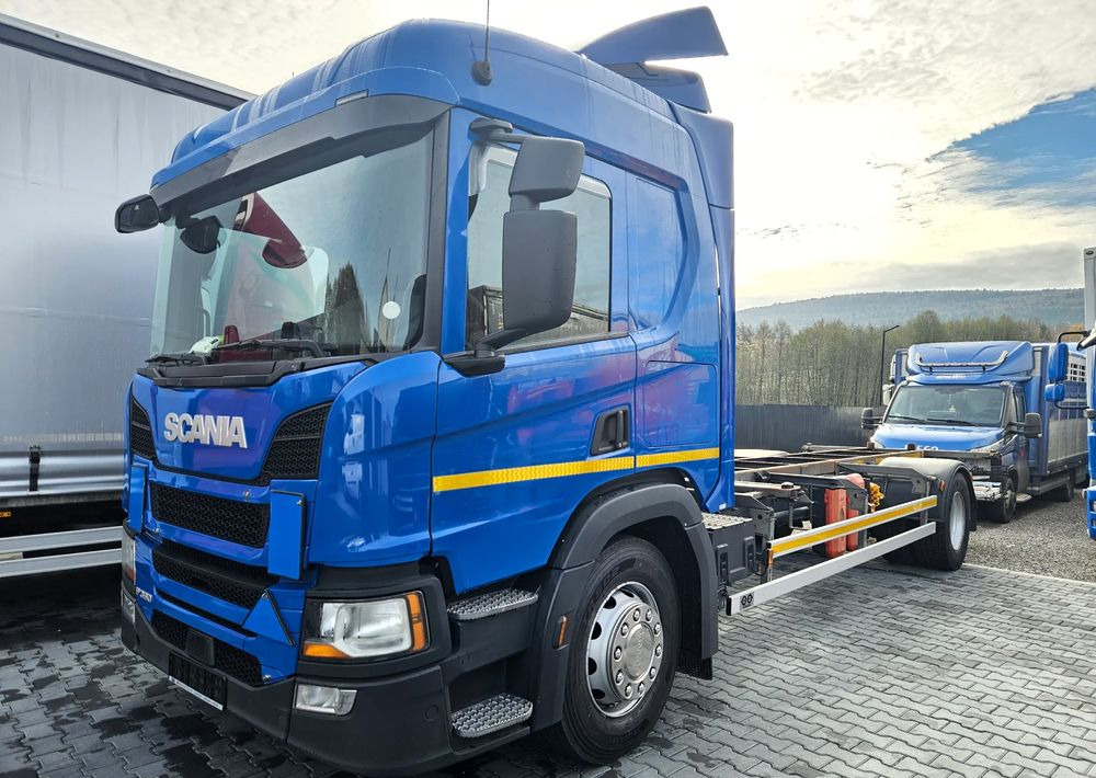 Scania P360 / P410 / BDF / RAMA / FIRANKA / PEŁNA SYPIALKA / WINDA / E6 / CAŁA NA PODUSZKACH / ROZSTAW OSI 5.5M / LAWETA / DO ŻYWCA / DO BYDŁA / DO ZABUDOWY / SPROWADZONA - Lastbil chassis: billede 1 Scania P360 / P410 / BDF / RAMA / FIRANKA / PEŁNA SYPIALKA / WINDA / E6 / CAŁA NA PODUSZKACH / ROZSTAW OSI 5.5M / LAWETA / DO ŻYWCA / DO BYDŁA / DO ZABUDOWY / SPROWADZONA - Lastbil chassis: billede 1