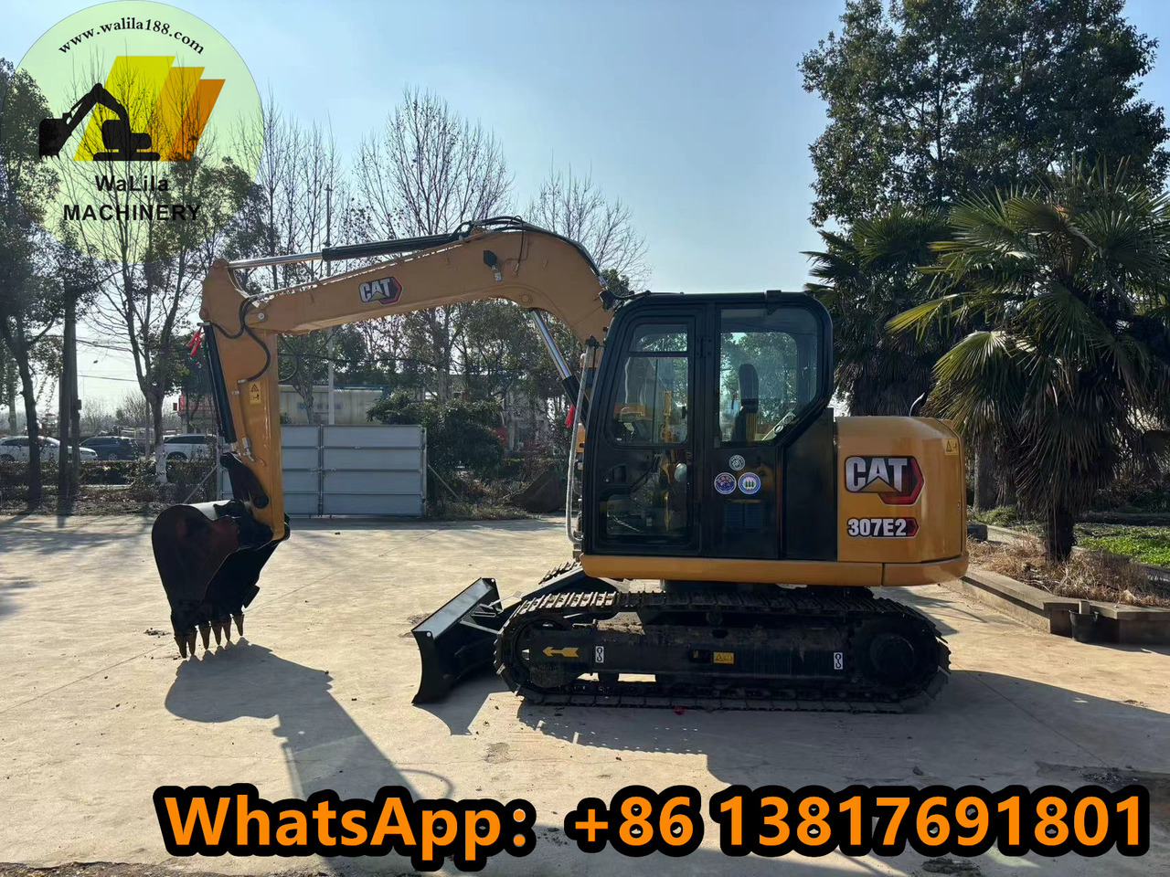 CAT 307E Caterpillar 307E2 - Minigravemaskine: billede 2 CAT 307E Caterpillar 307E2 - Minigravemaskine: billede 2