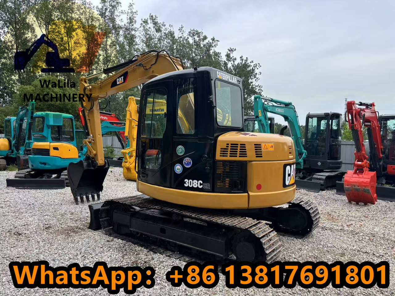 CAT CAT 308CCR - Minigravemaskine: billede 3 CAT CAT 308CCR - Minigravemaskine: billede 3