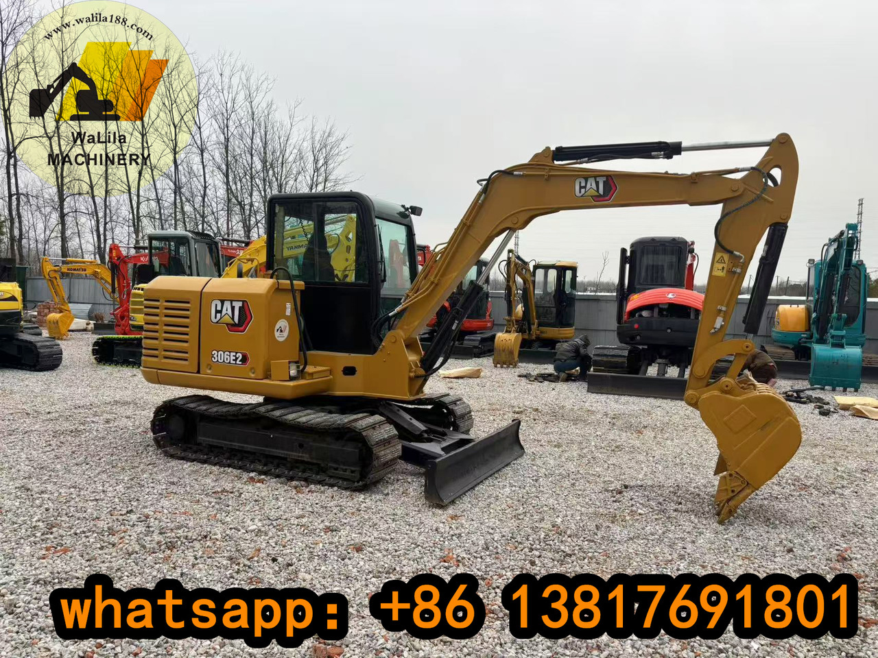 CATERPILLAR 306E2 - Minigravemaskine: billede 1 CATERPILLAR 306E2 - Minigravemaskine: billede 1