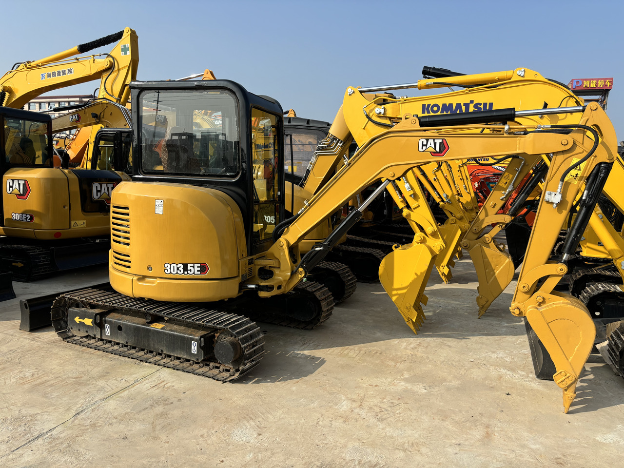 CATERPILLAR CAT303.5E - Minigravemaskine: billede 4 CATERPILLAR CAT303.5E - Minigravemaskine: billede 4