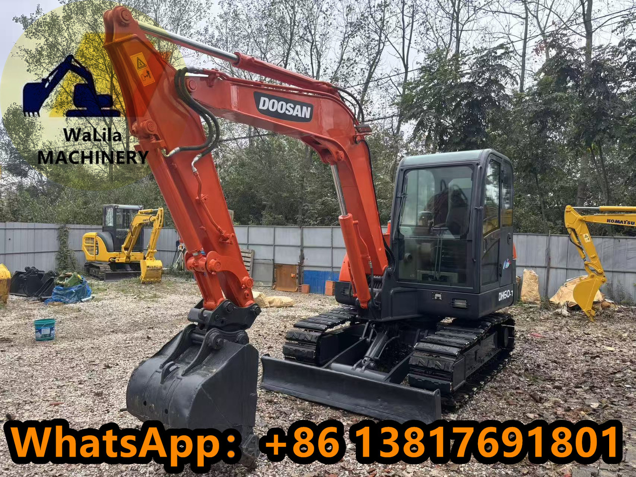 DOOSAN DH60-7 - Minigravemaskine: billede 4 DOOSAN DH60-7 - Minigravemaskine: billede 4