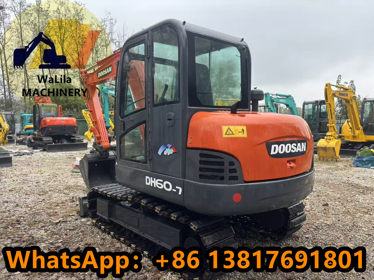 DOOSAN DH60-7 - Minigravemaskine: billede 3 DOOSAN DH60-7 - Minigravemaskine: billede 3