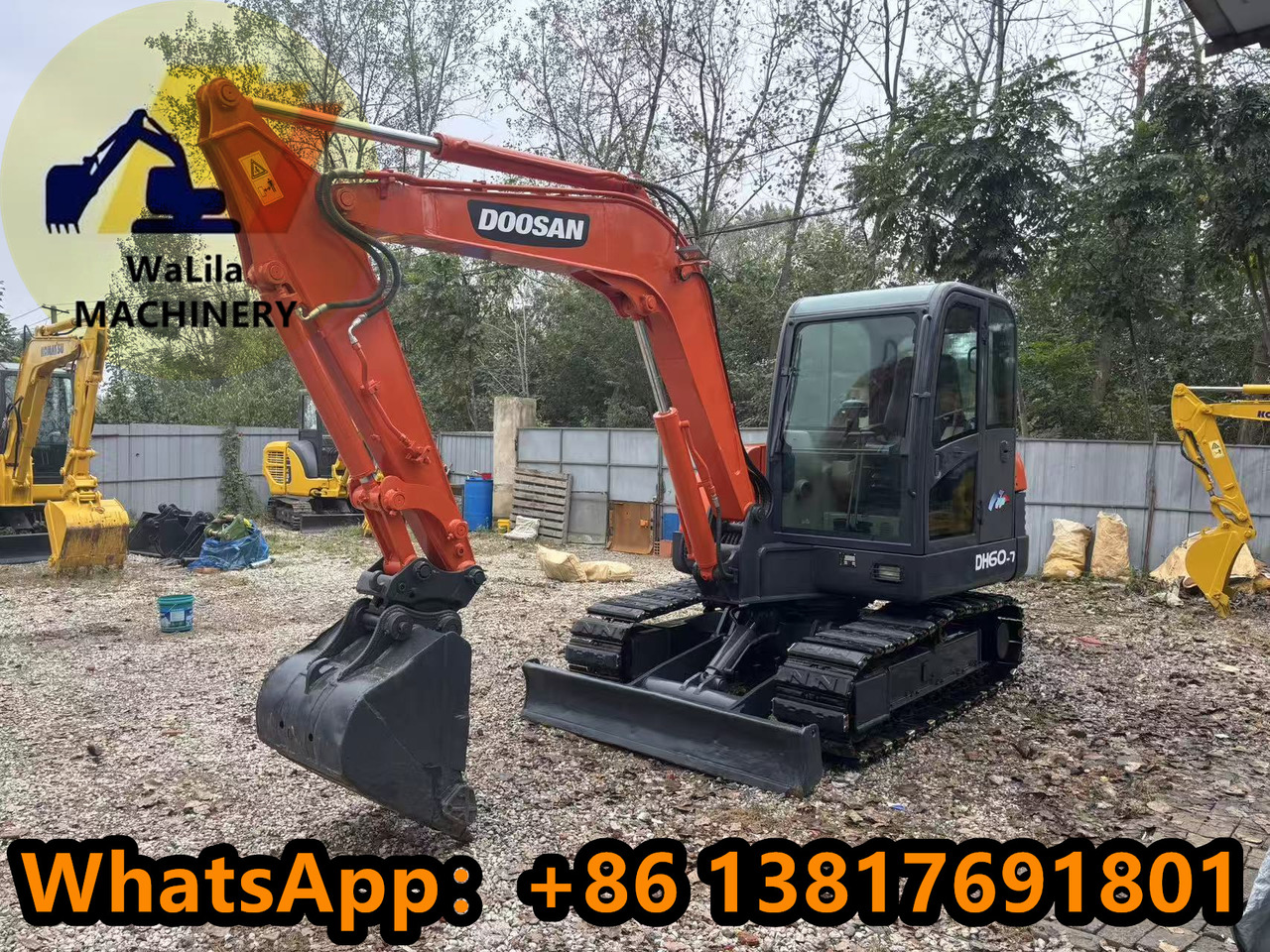 DOOSAN DH60-7 - Minigravemaskine: billede 5 DOOSAN DH60-7 - Minigravemaskine: billede 5