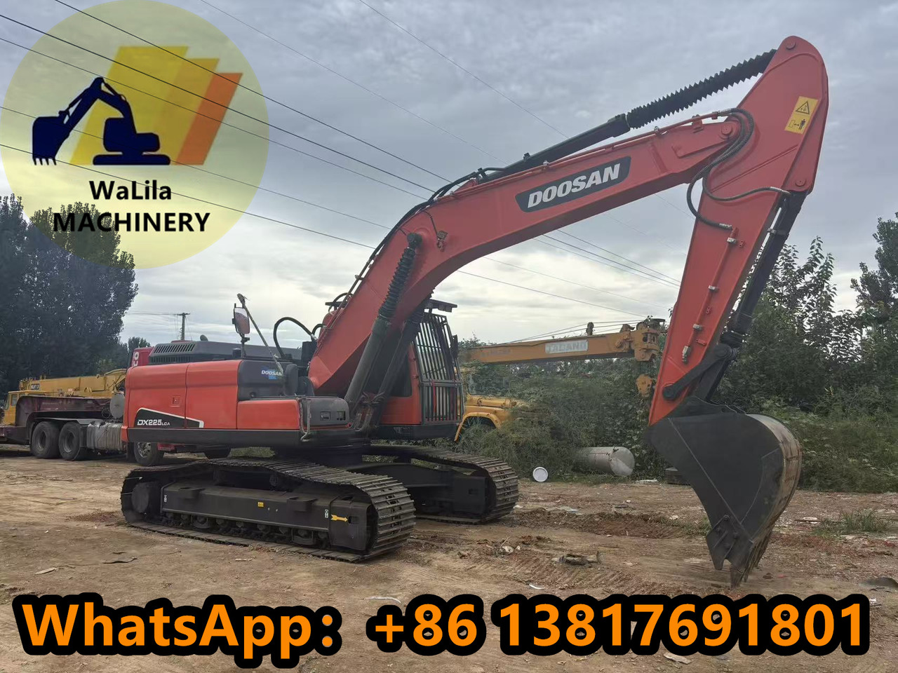 DOOSAN DX225 - Bæltegravemaskine: billede 1 DOOSAN DX225 - Bæltegravemaskine: billede 1