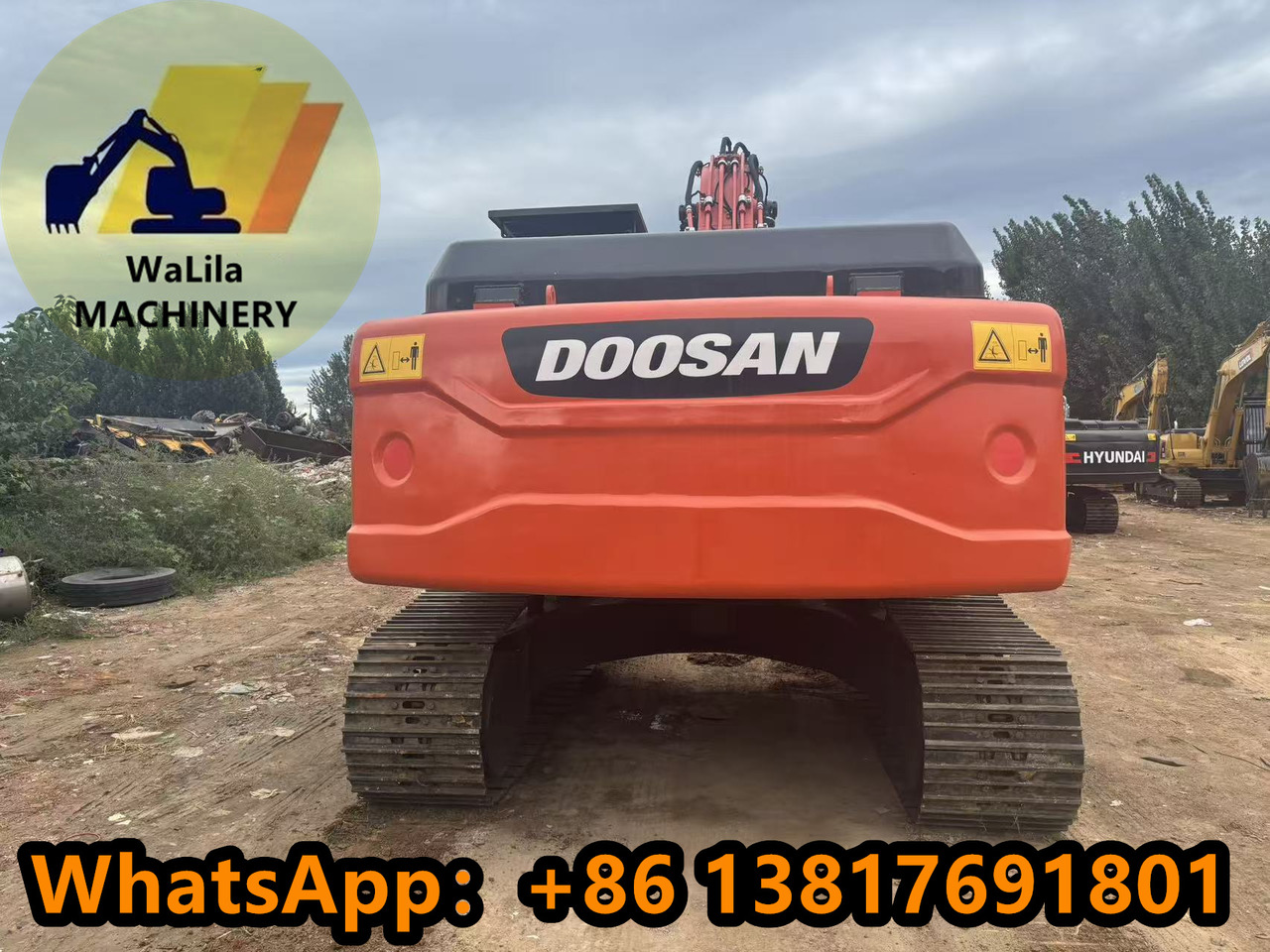 DOOSAN DX225 - Bæltegravemaskine: billede 5 DOOSAN DX225 - Bæltegravemaskine: billede 5