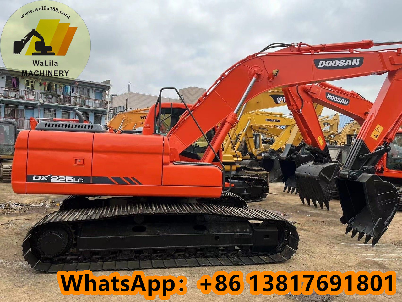 DOOSAN DX225 - Bæltegravemaskine: billede 5 DOOSAN DX225 - Bæltegravemaskine: billede 5