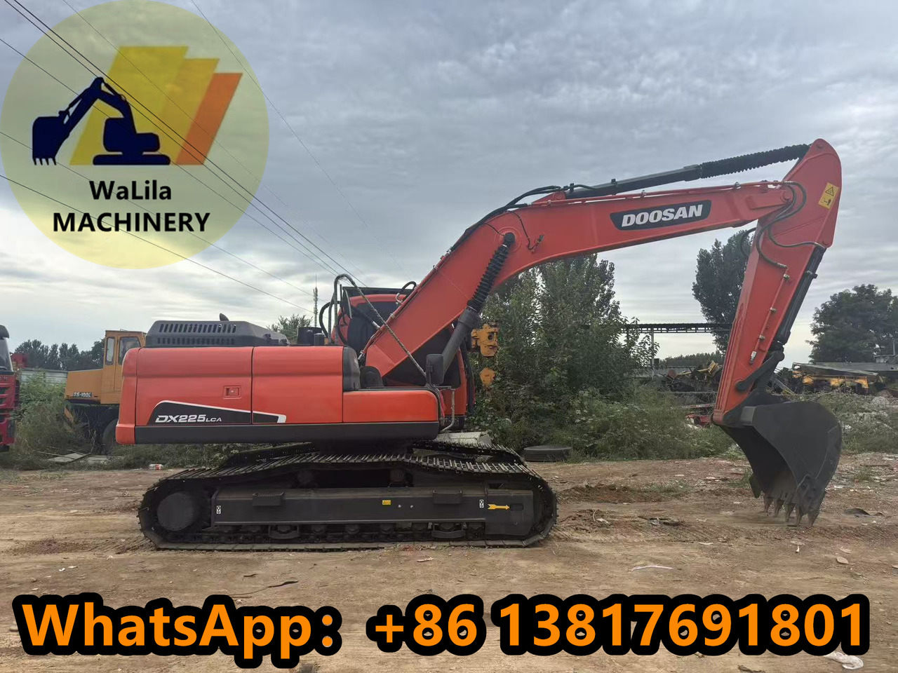 DOOSAN DX225 - Bæltegravemaskine: billede 2 DOOSAN DX225 - Bæltegravemaskine: billede 2