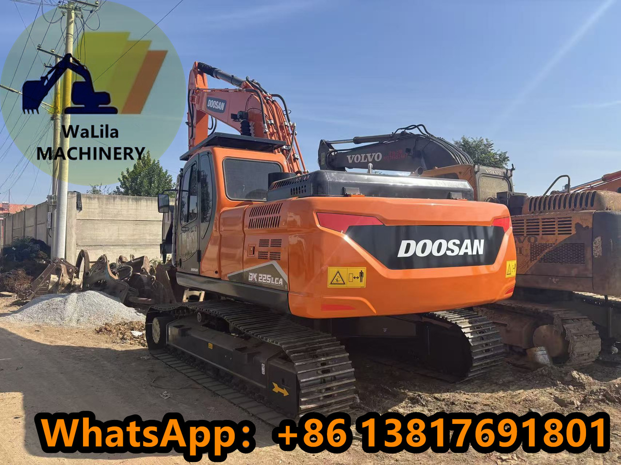 DOOSAN DX225LCA - Bæltegravemaskine: billede 1 DOOSAN DX225LCA - Bæltegravemaskine: billede 1