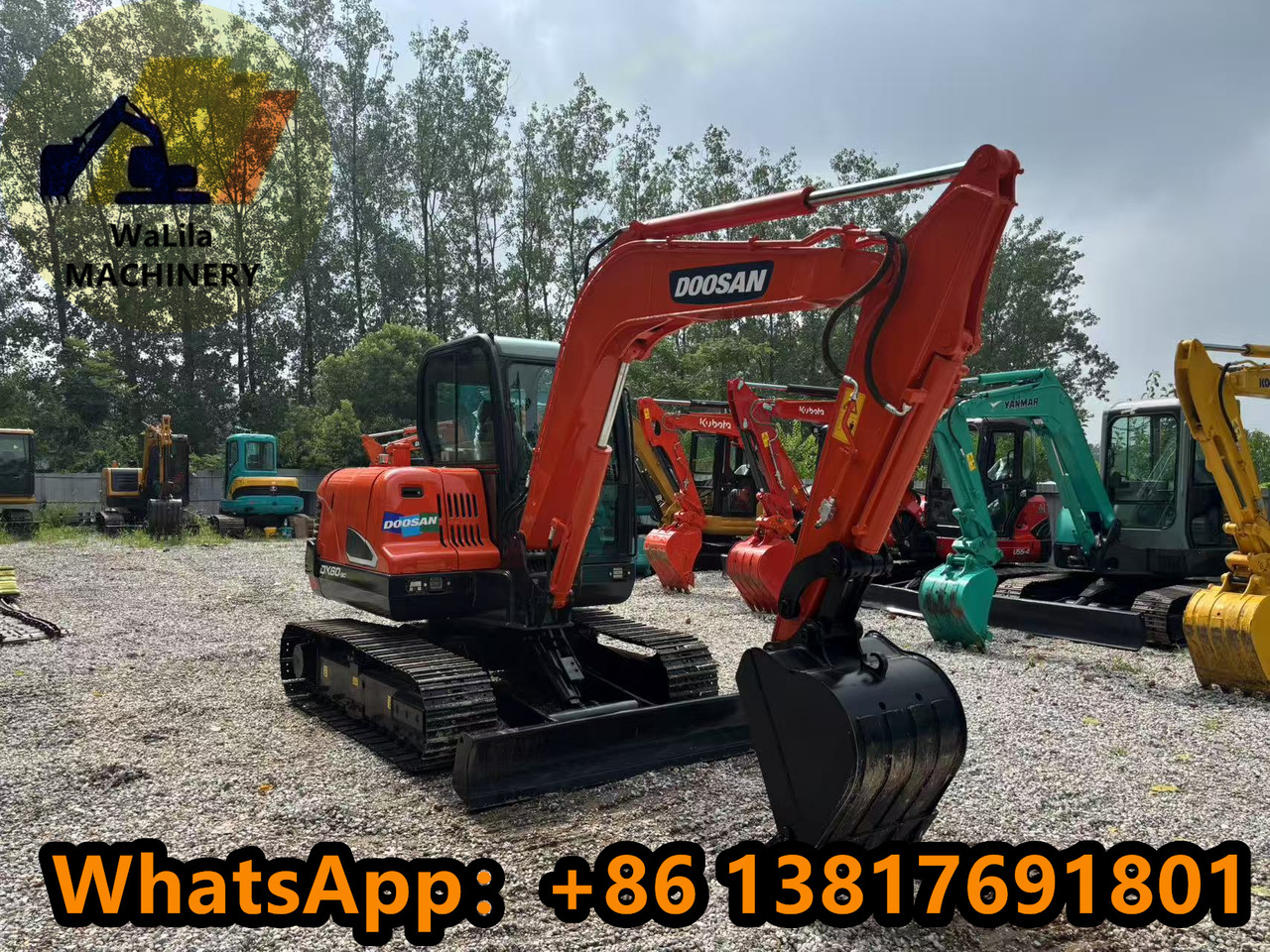 DOOSAN DX60-9 - Minigravemaskine: billede 2 DOOSAN DX60-9 - Minigravemaskine: billede 2