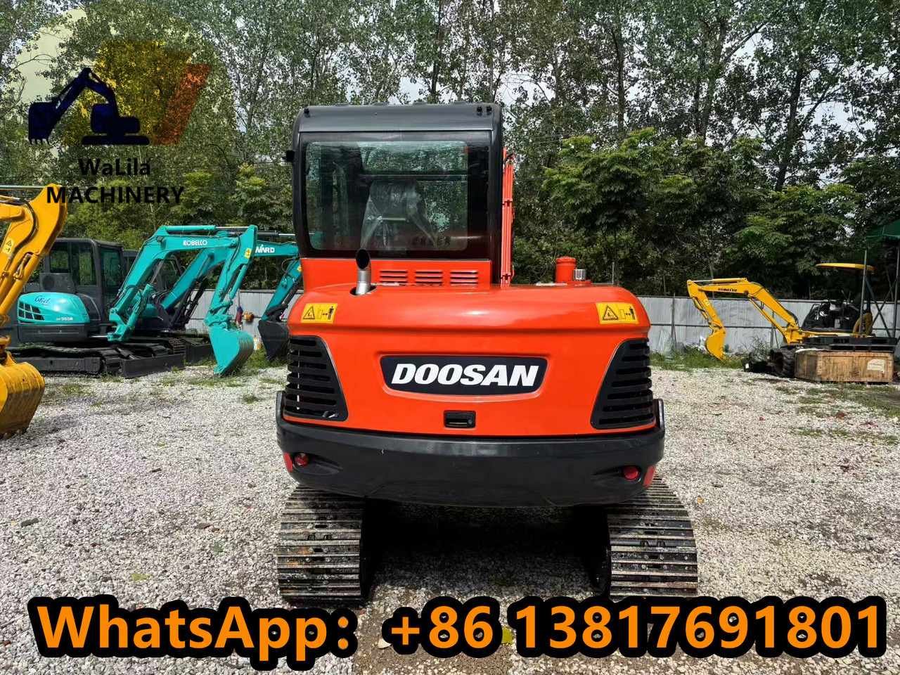DOOSAN DX60-9 - Minigravemaskine: billede 3 DOOSAN DX60-9 - Minigravemaskine: billede 3