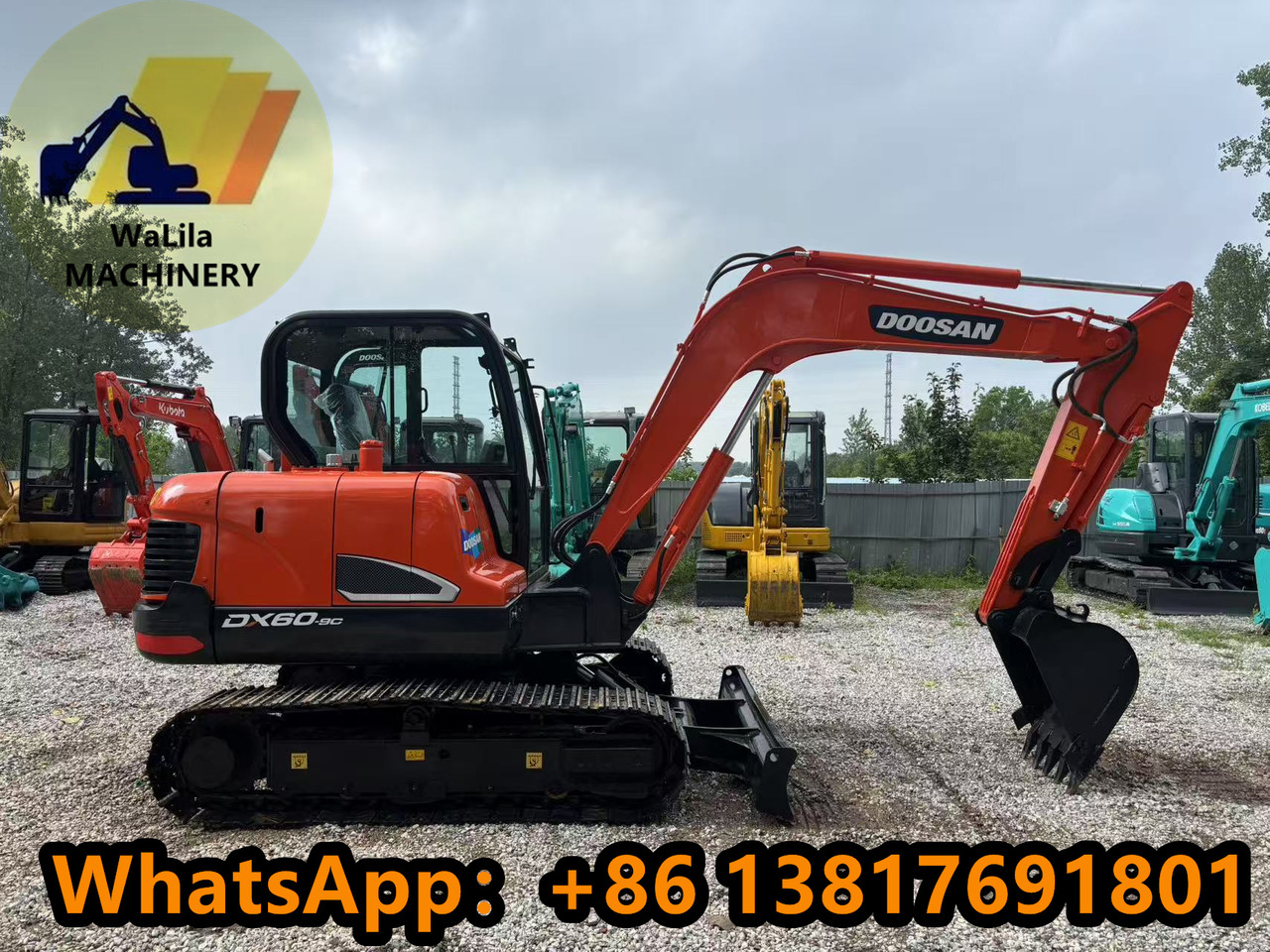 DOOSAN DX60-9 - Minigravemaskine: billede 1 DOOSAN DX60-9 - Minigravemaskine: billede 1