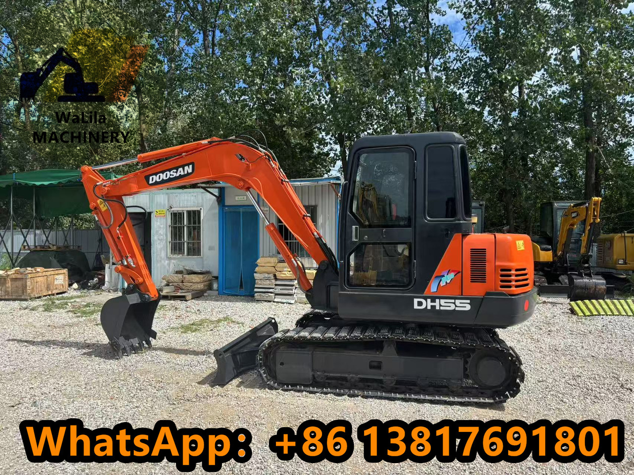 Doosan DH 55-7 DH55 (Good) - Minigravemaskine: billede 1 Doosan DH 55-7 DH55 (Good) - Minigravemaskine: billede 1