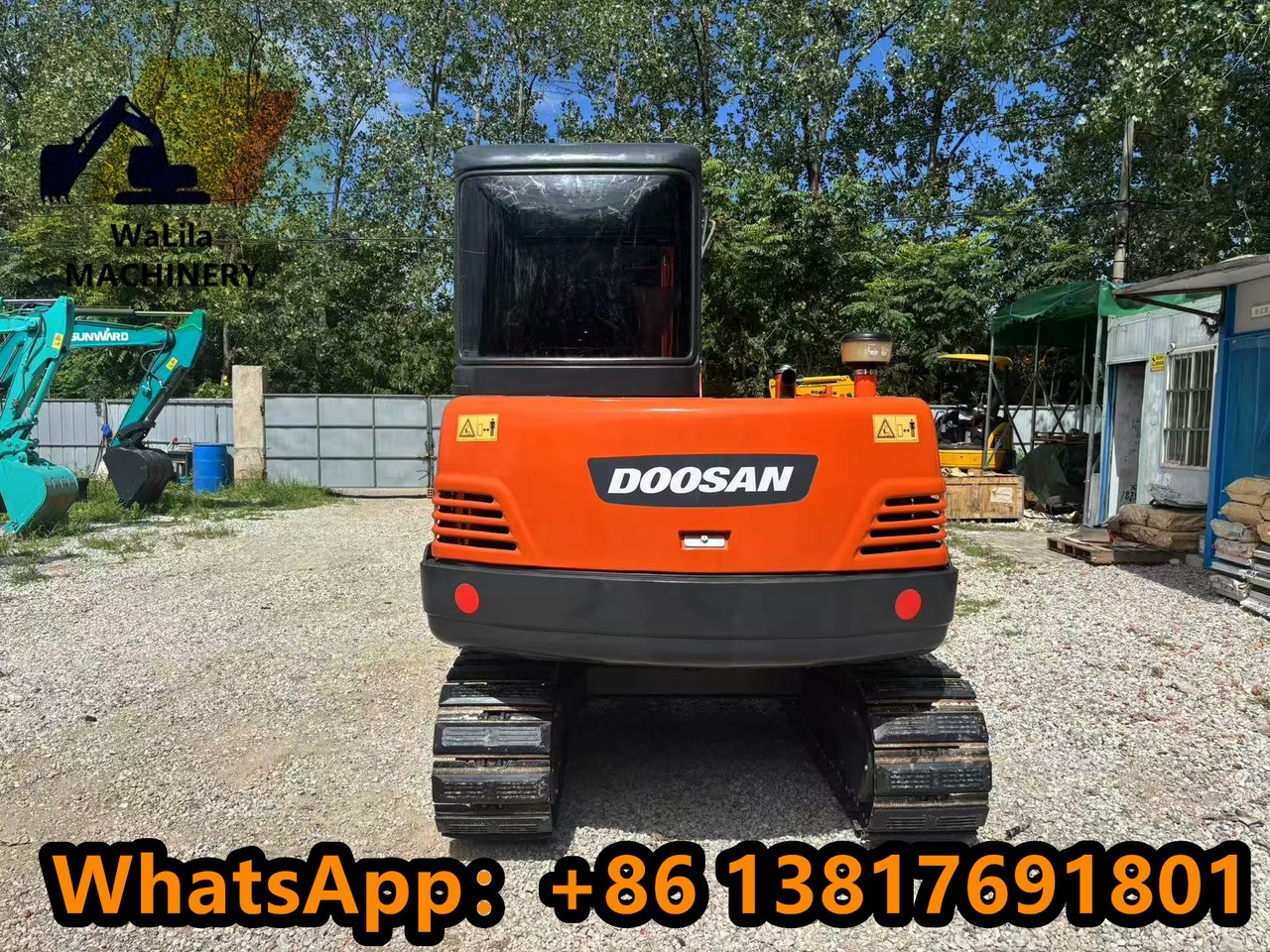 Doosan DH 55-7 DH55 (Good) - Minigravemaskine: billede 3 Doosan DH 55-7 DH55 (Good) - Minigravemaskine: billede 3