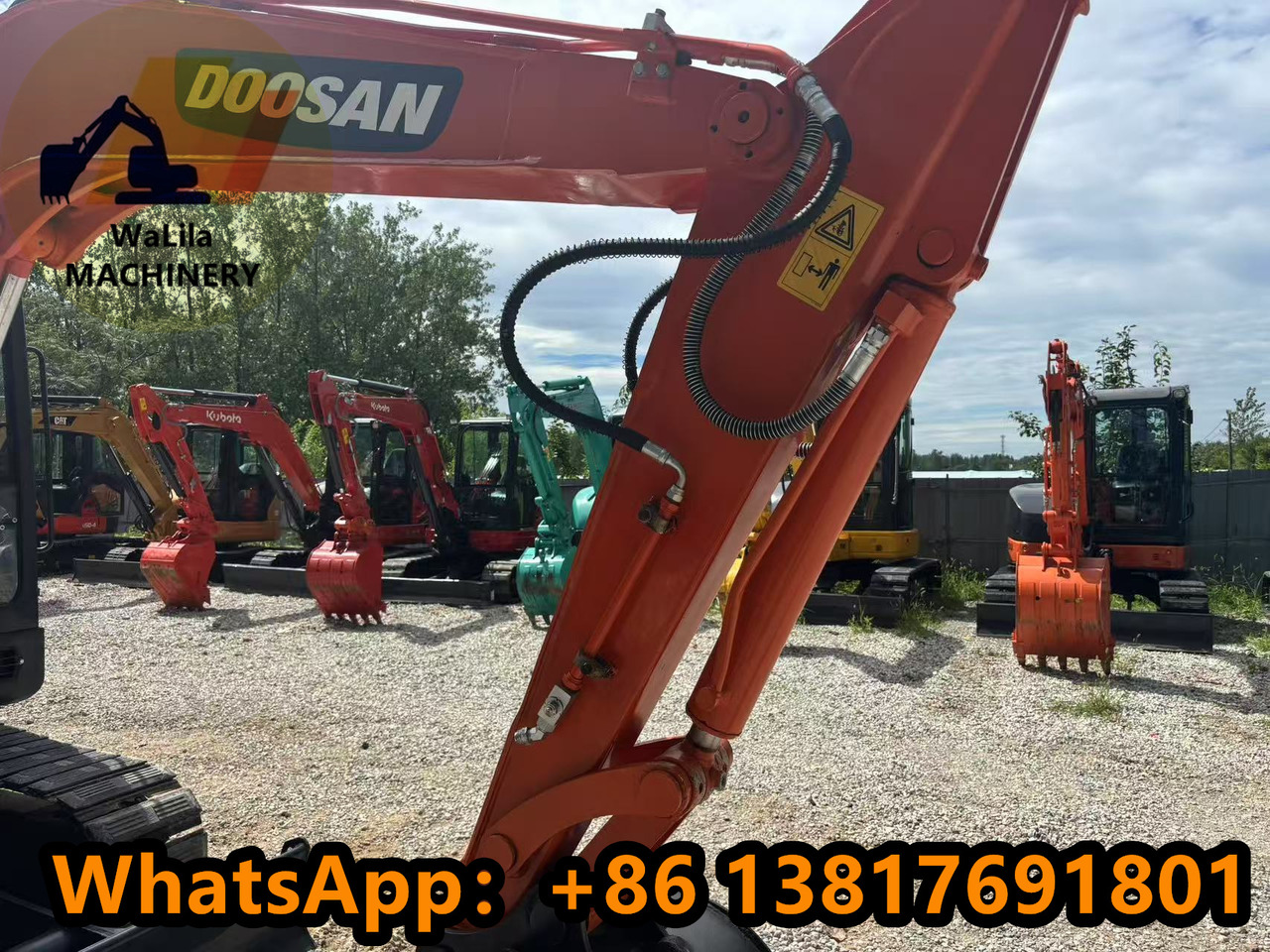 Doosan DH 55-7 DH55 (Good) - Minigravemaskine: billede 5 Doosan DH 55-7 DH55 (Good) - Minigravemaskine: billede 5