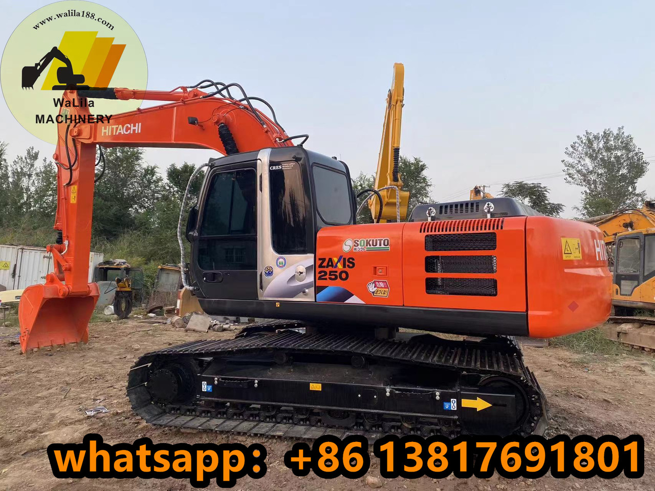 HITACHI ZX250-3G - Bæltegravemaskine: billede 1 HITACHI ZX250-3G - Bæltegravemaskine: billede 1