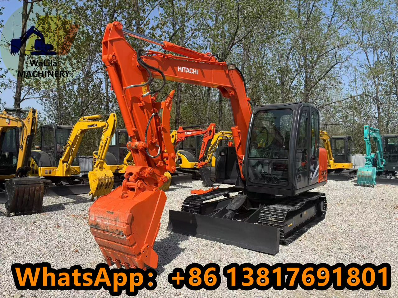 HITACHI ZX70 - Minigravemaskine: billede 3 HITACHI ZX70 - Minigravemaskine: billede 3