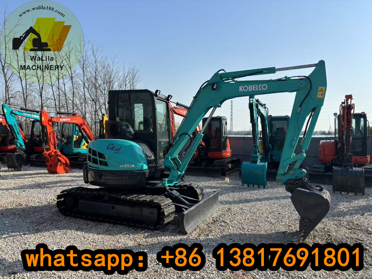 KOBELCO sk55 - Minigravemaskine: billede 4 KOBELCO sk55 - Minigravemaskine: billede 4