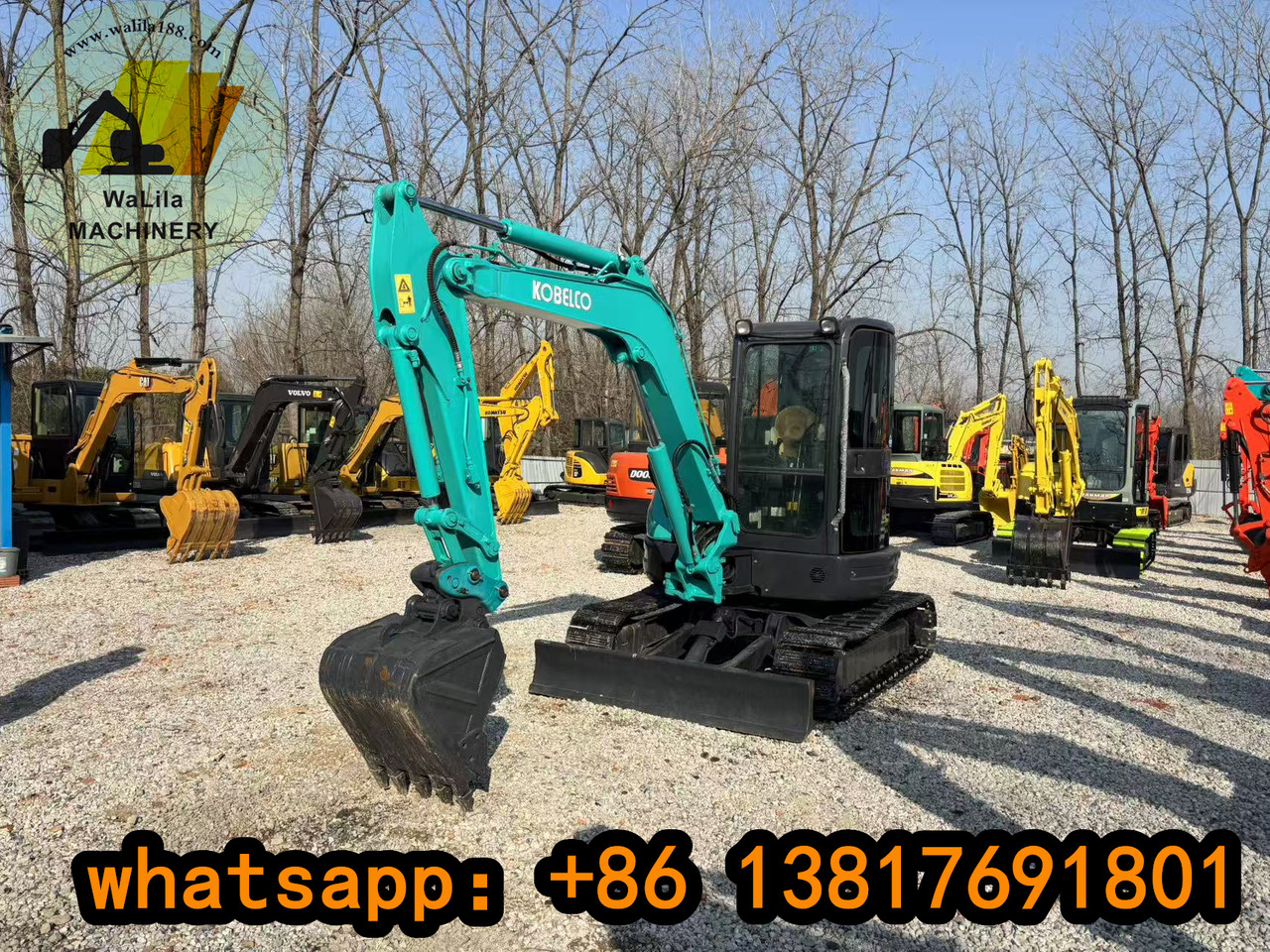 KOBELCO sk55 - Minigravemaskine: billede 2 KOBELCO sk55 - Minigravemaskine: billede 2