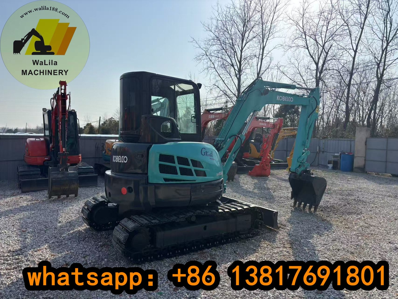 KOBELCO sk55 - Minigravemaskine: billede 1 KOBELCO sk55 - Minigravemaskine: billede 1