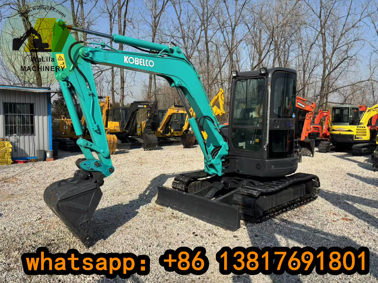 KOBELCO sk55 - Minigravemaskine: billede 5 KOBELCO sk55 - Minigravemaskine: billede 5