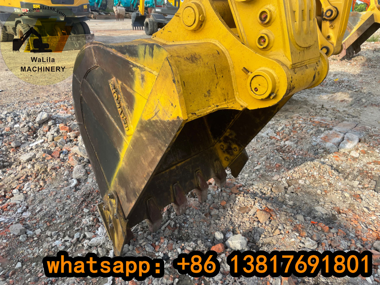 KOMATSU PC200-8 - Bæltegravemaskine: billede 3 KOMATSU PC200-8 - Bæltegravemaskine: billede 3