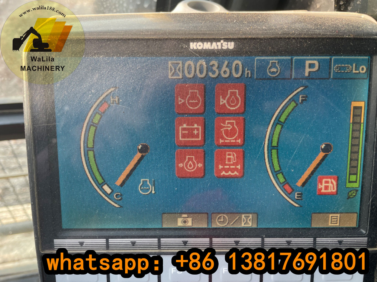 KOMATSU PC200-8 - Bæltegravemaskine: billede 5 KOMATSU PC200-8 - Bæltegravemaskine: billede 5
