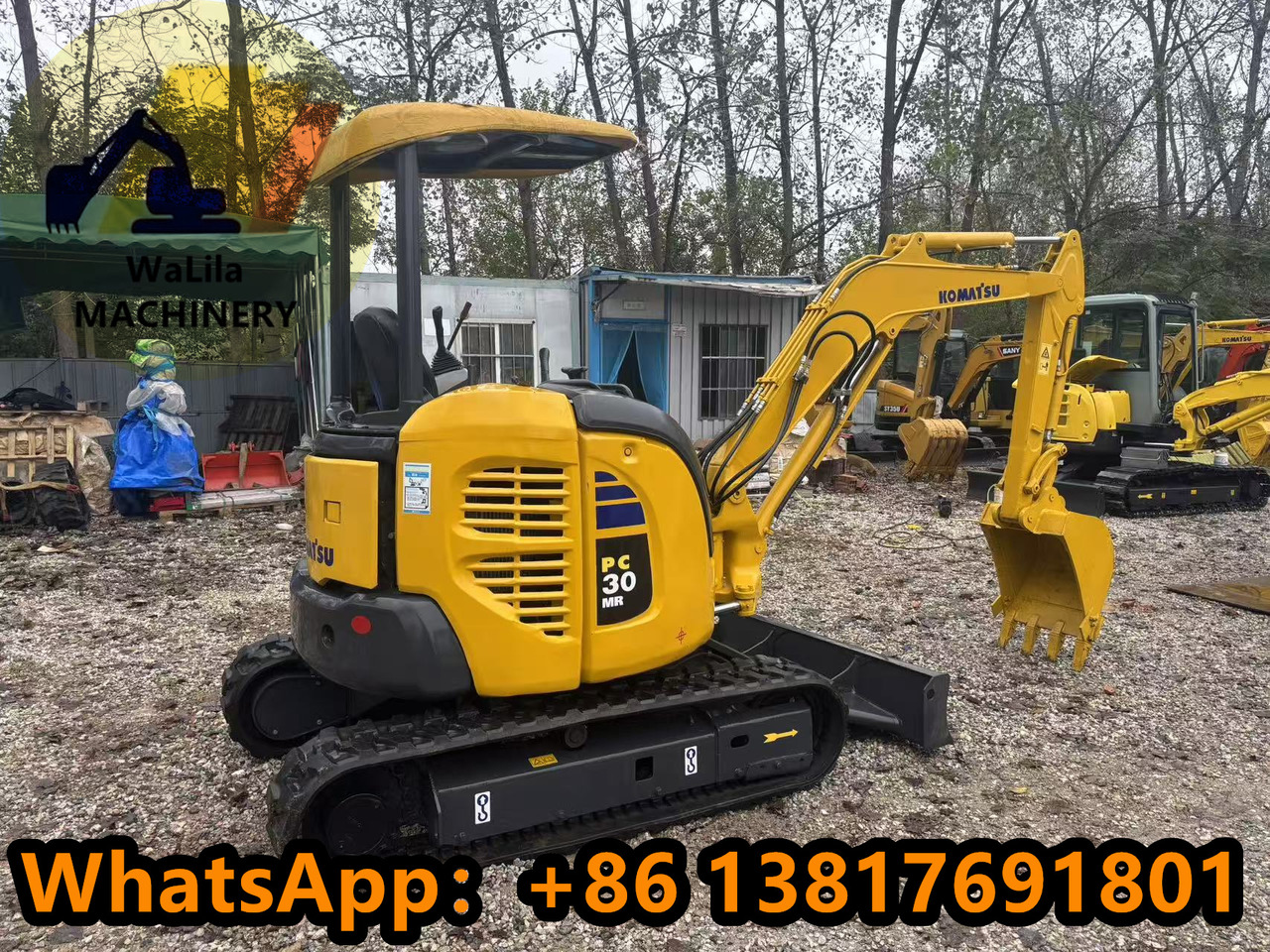 KOMATSU PC30MR - Minigravemaskine: billede 4 KOMATSU PC30MR - Minigravemaskine: billede 4