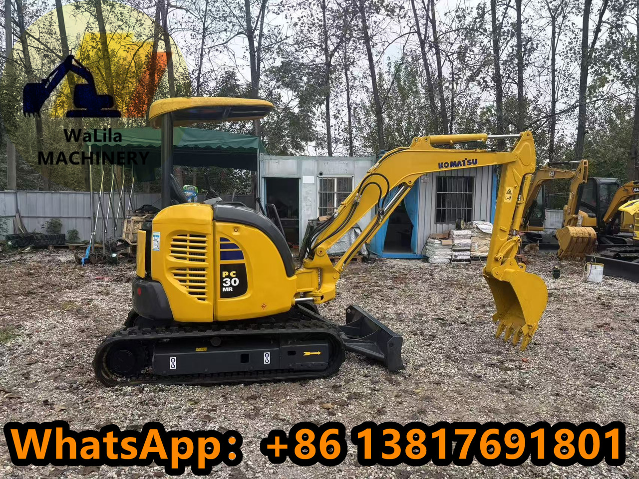 KOMATSU PC30MR - Minigravemaskine: billede 1 KOMATSU PC30MR - Minigravemaskine: billede 1