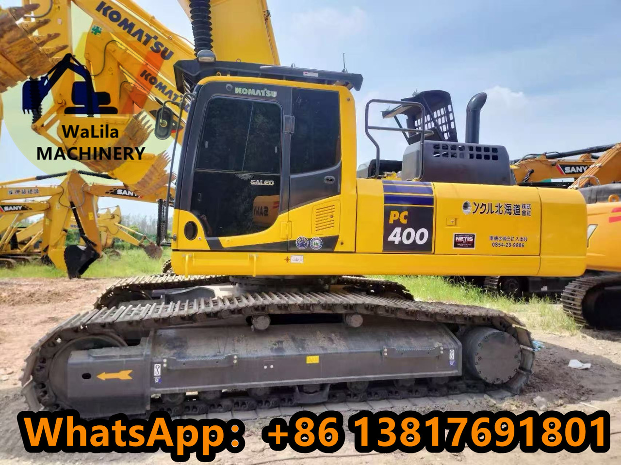 KOMATSU PC400-8 - Bæltegravemaskine: billede 3 KOMATSU PC400-8 - Bæltegravemaskine: billede 3