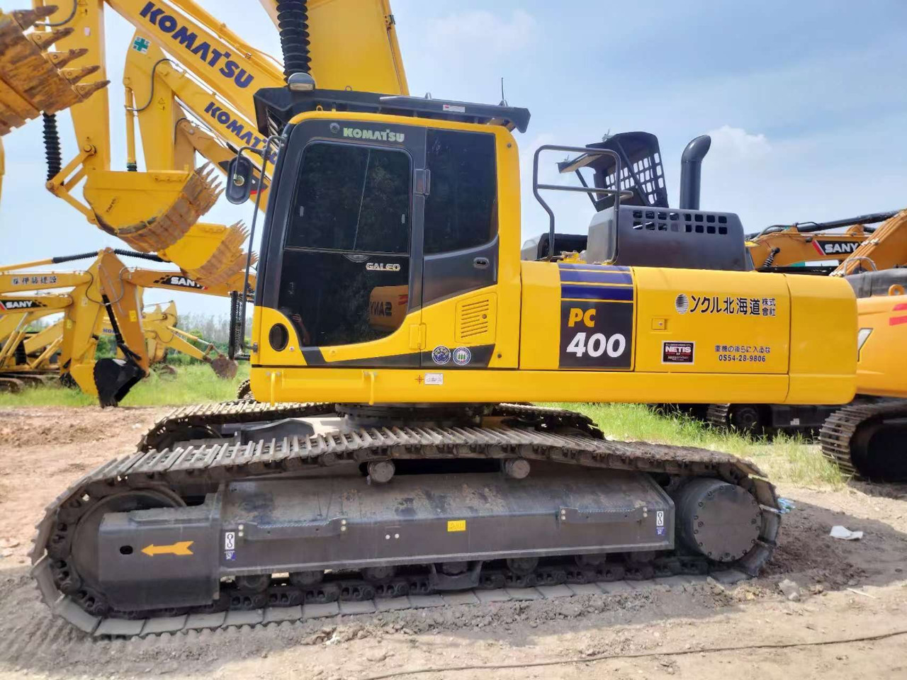 KOMATSU PC400-8 - Bæltegravemaskine: billede 2 KOMATSU PC400-8 - Bæltegravemaskine: billede 2