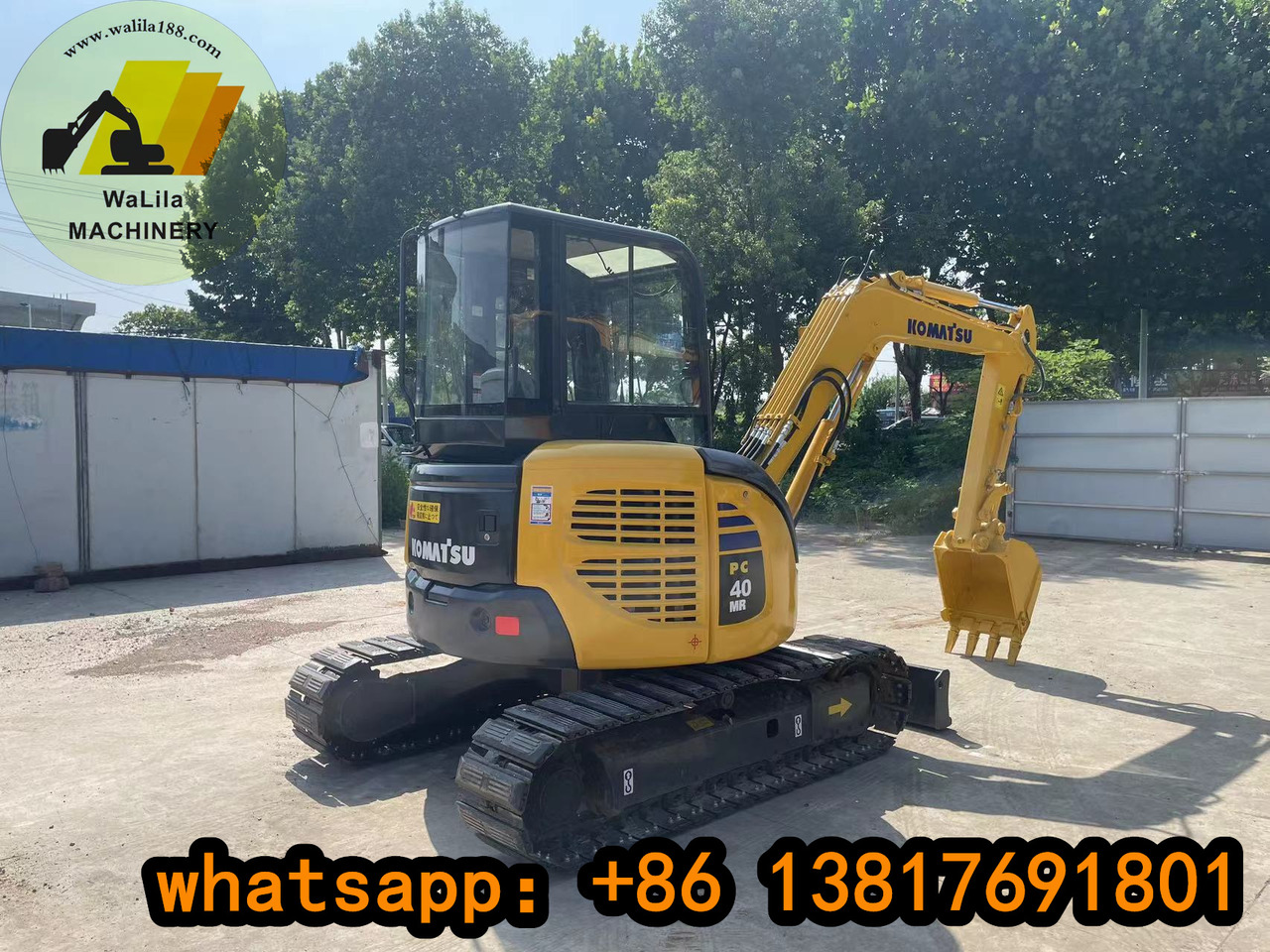 KOMATSU PC40MR - Minigravemaskine: billede 5 KOMATSU PC40MR - Minigravemaskine: billede 5