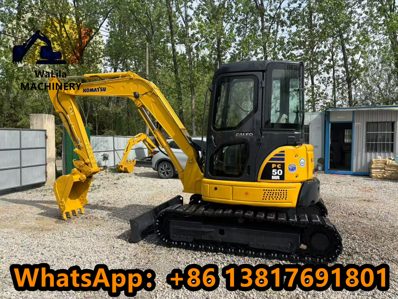 KOMATSU PC50MR - Minigravemaskine: billede 1 KOMATSU PC50MR - Minigravemaskine: billede 1