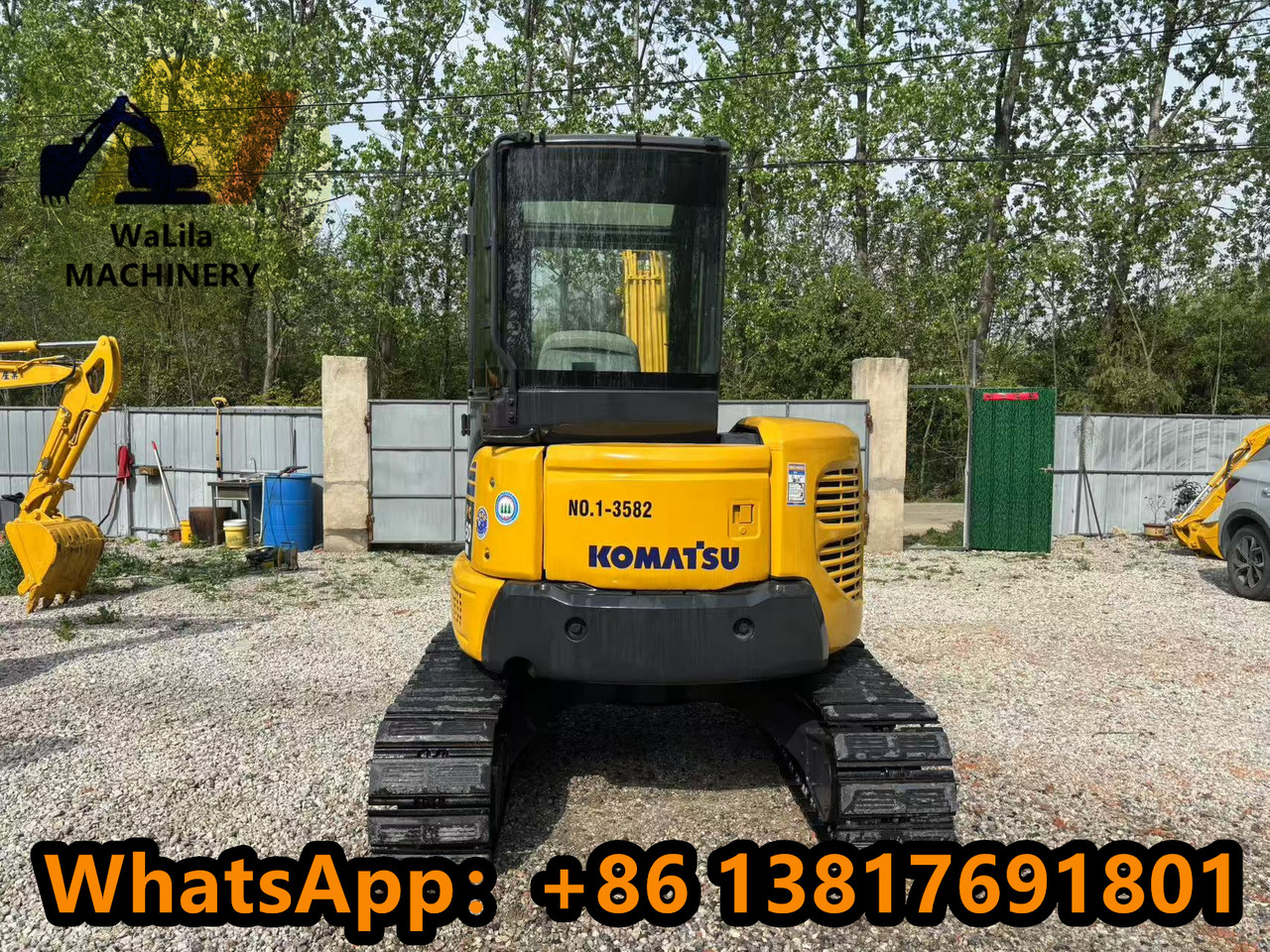 KOMATSU PC50MR - Minigravemaskine: billede 3 KOMATSU PC50MR - Minigravemaskine: billede 3