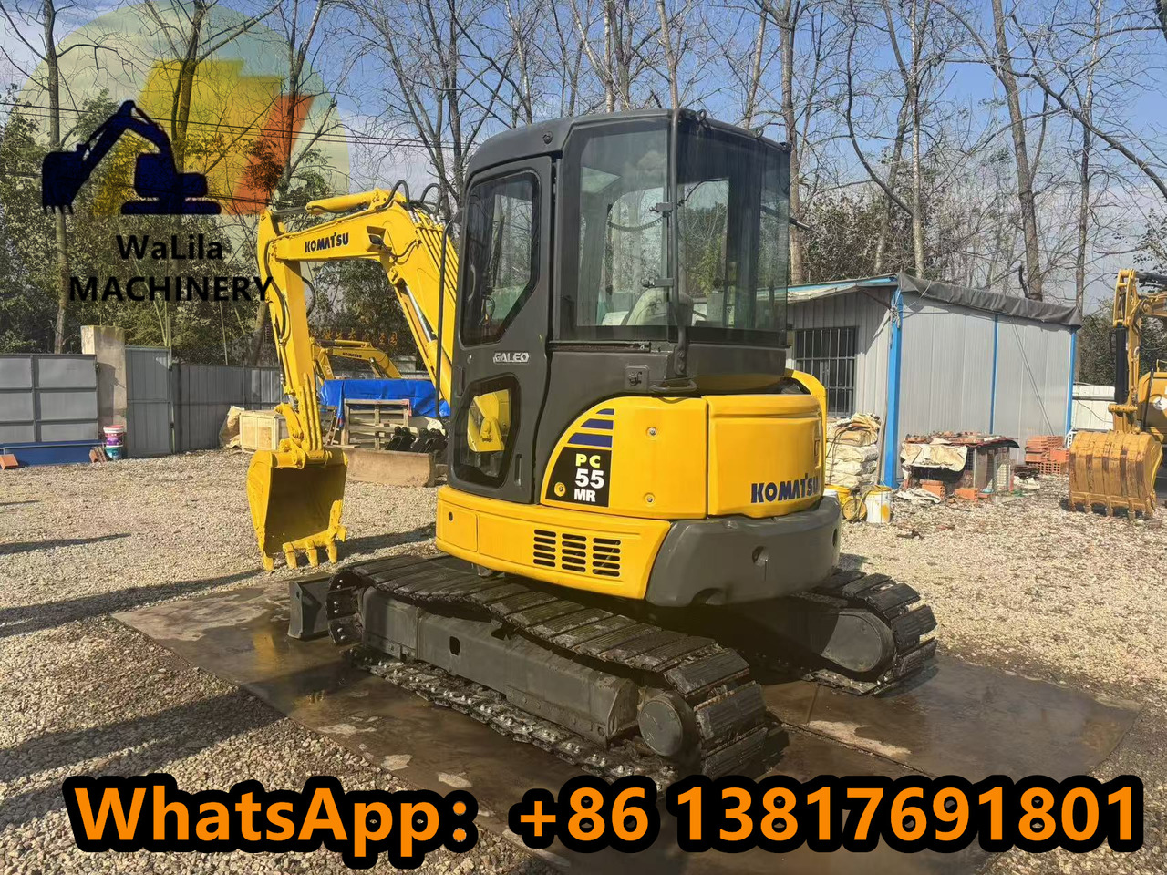 KOMATSU PC55MR - Minigravemaskine: billede 4 KOMATSU PC55MR - Minigravemaskine: billede 4