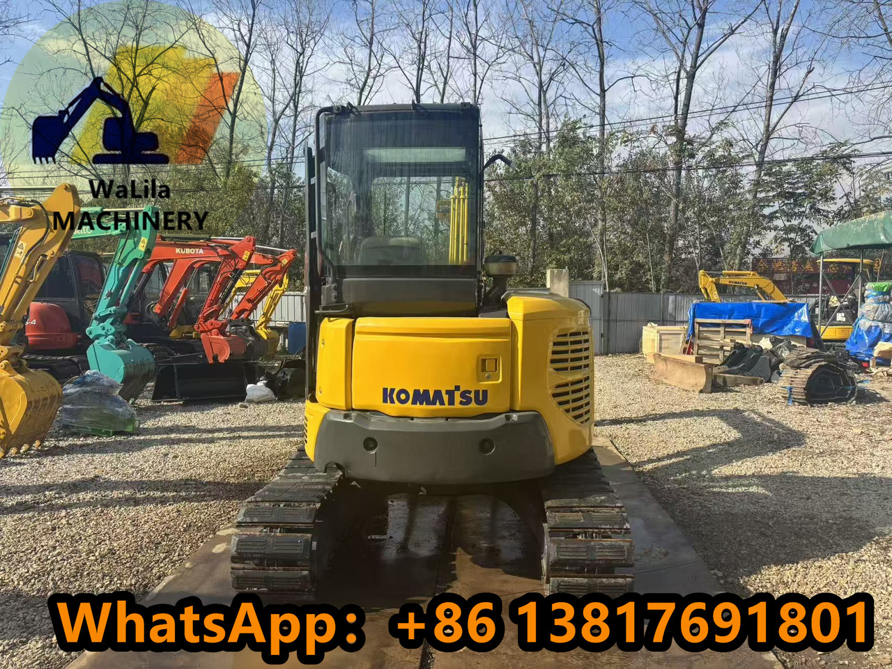 KOMATSU PC55MR - Minigravemaskine: billede 5 KOMATSU PC55MR - Minigravemaskine: billede 5