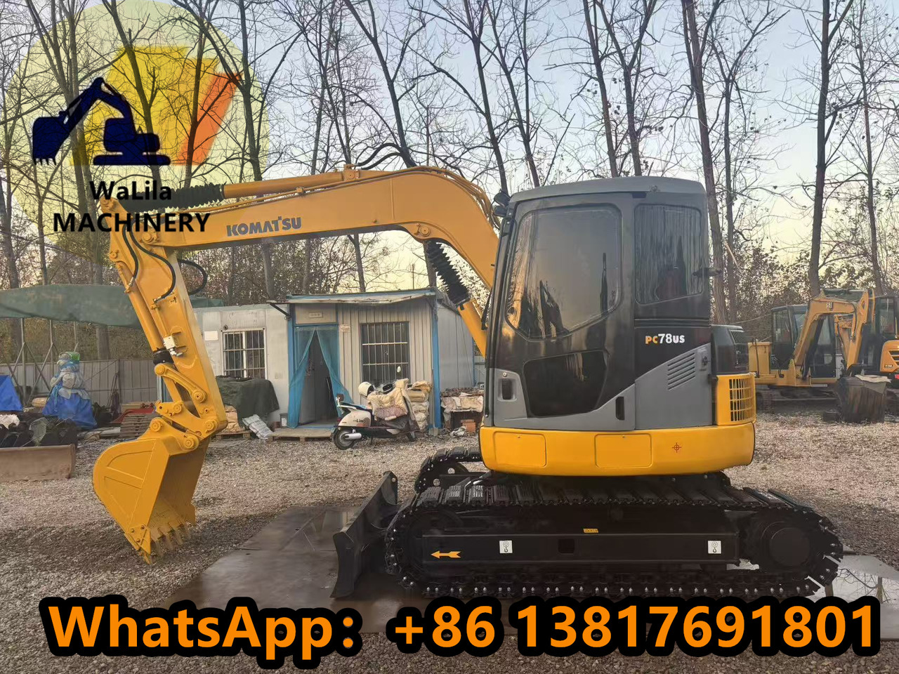 KOMATSU PC78US - Minigravemaskine: billede 3 KOMATSU PC78US - Minigravemaskine: billede 3
