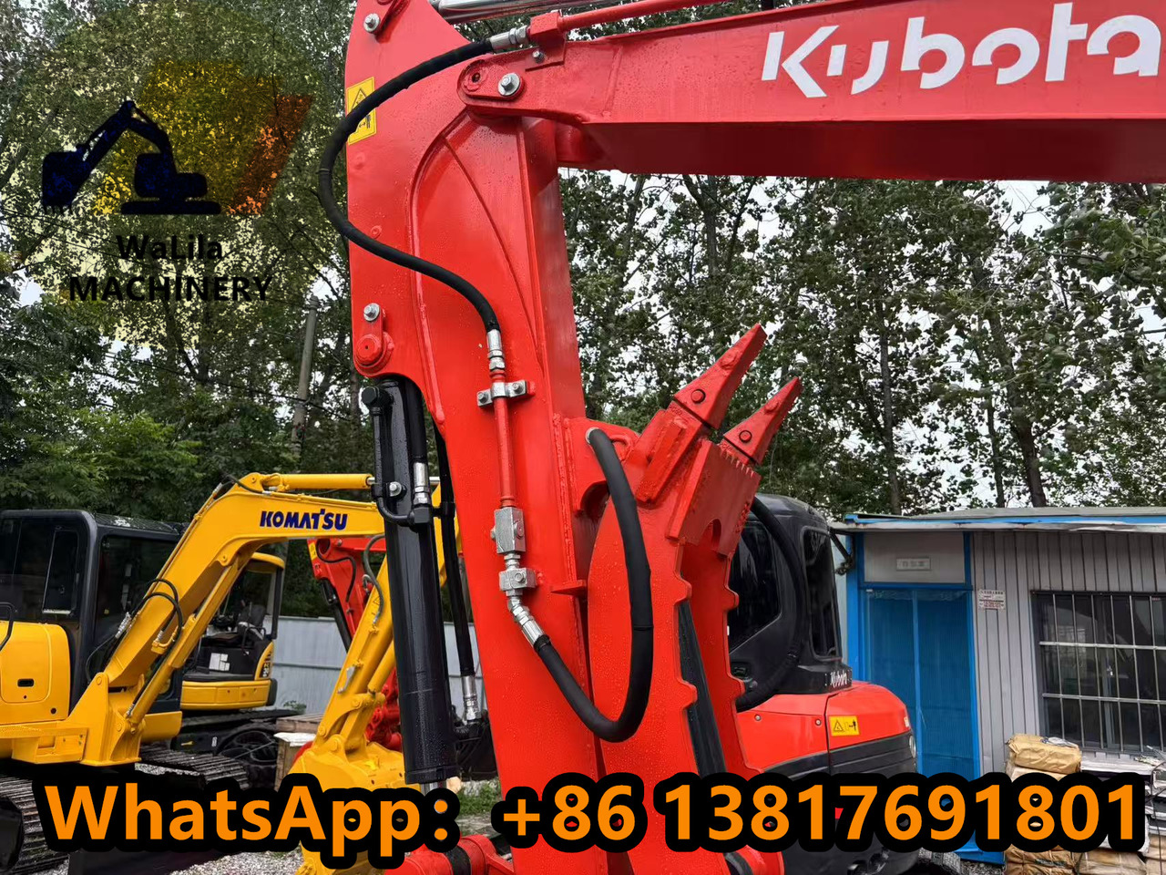 KUBOTA KX057-4 - Minigravemaskine: billede 5 KUBOTA KX057-4 - Minigravemaskine: billede 5