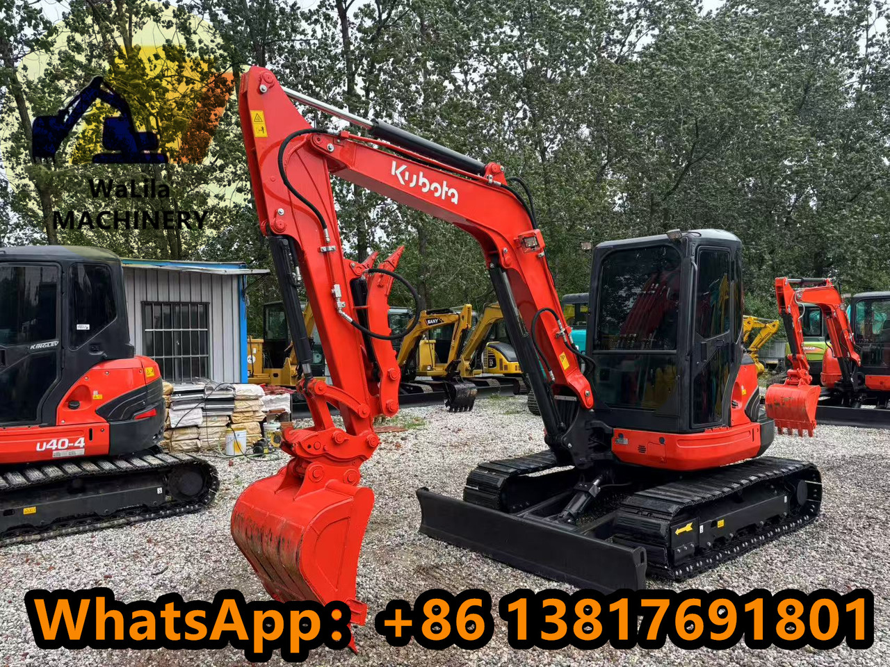 KUBOTA KX057-4 - Minigravemaskine: billede 3 KUBOTA KX057-4 - Minigravemaskine: billede 3