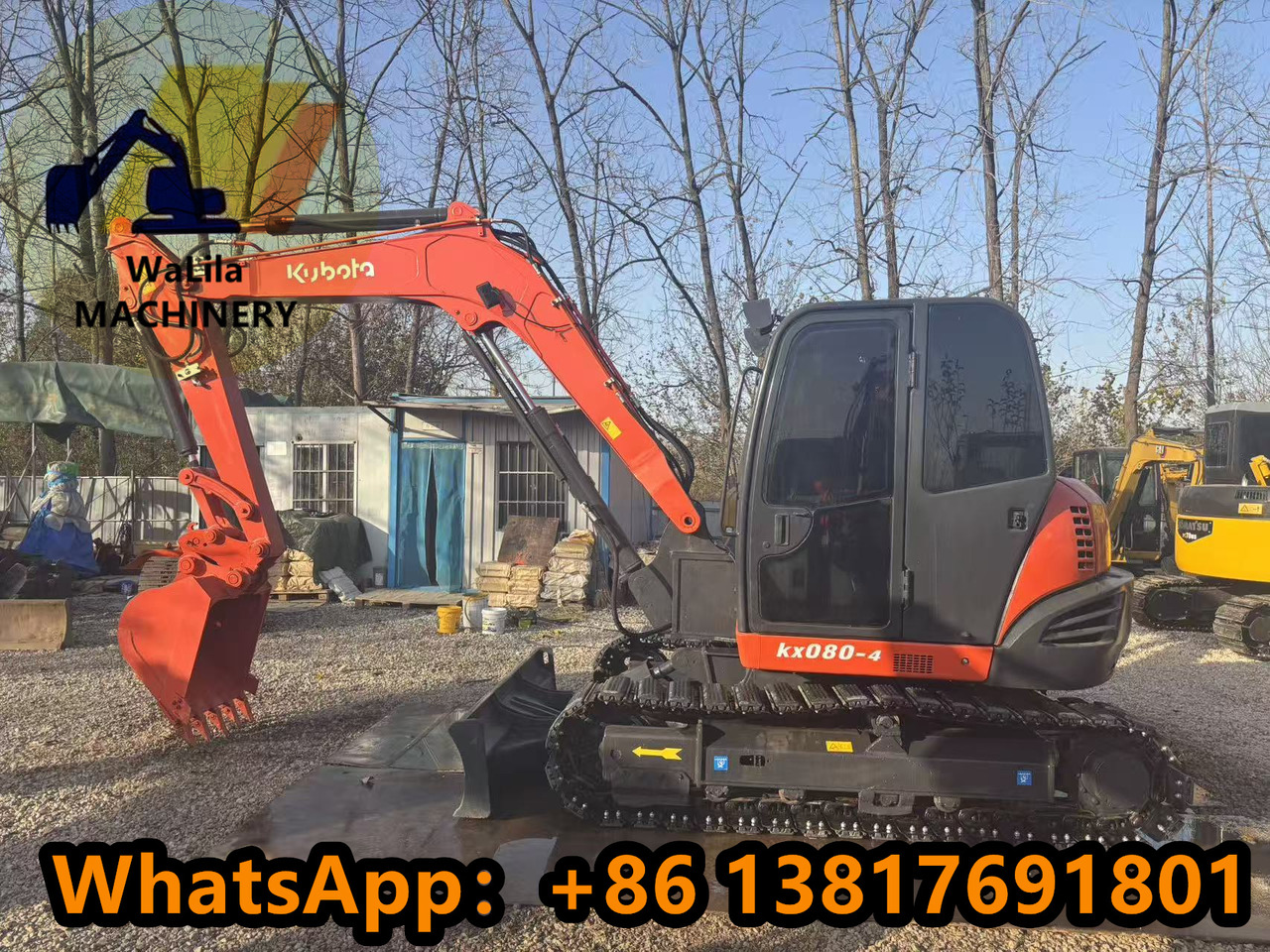 KUBOTA KX080-4 - Minigravemaskine: billede 4 KUBOTA KX080-4 - Minigravemaskine: billede 4