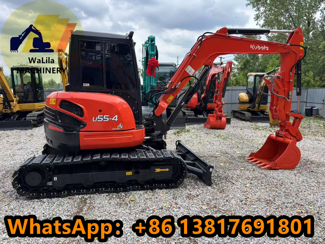 KUBOTA U55-4 - Minigravemaskine: billede 2 KUBOTA U55-4 - Minigravemaskine: billede 2