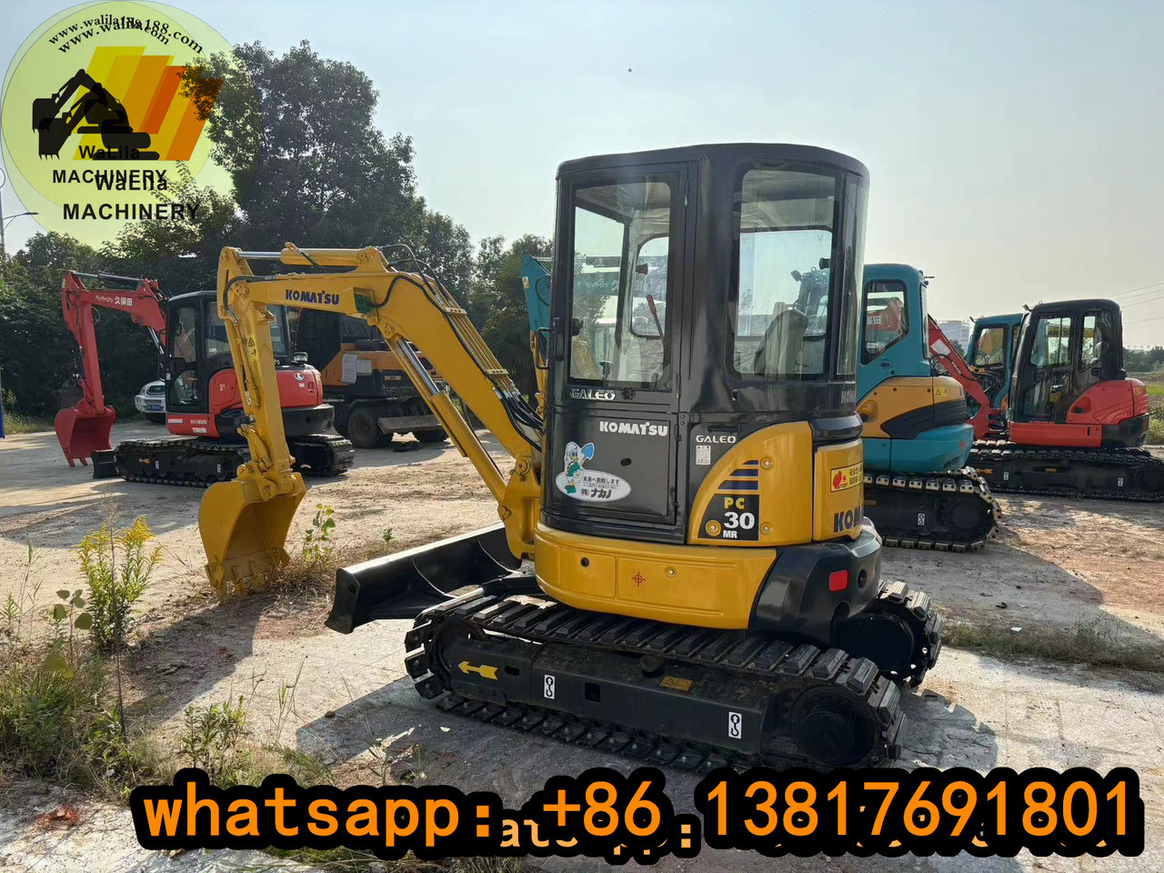 Komatsu PC 30 MR-3 Komatsu 30, Komatsu 35-3 - Minigravemaskine: billede 3 Komatsu PC 30 MR-3 Komatsu 30, Komatsu 35-3 - Minigravemaskine: billede 3