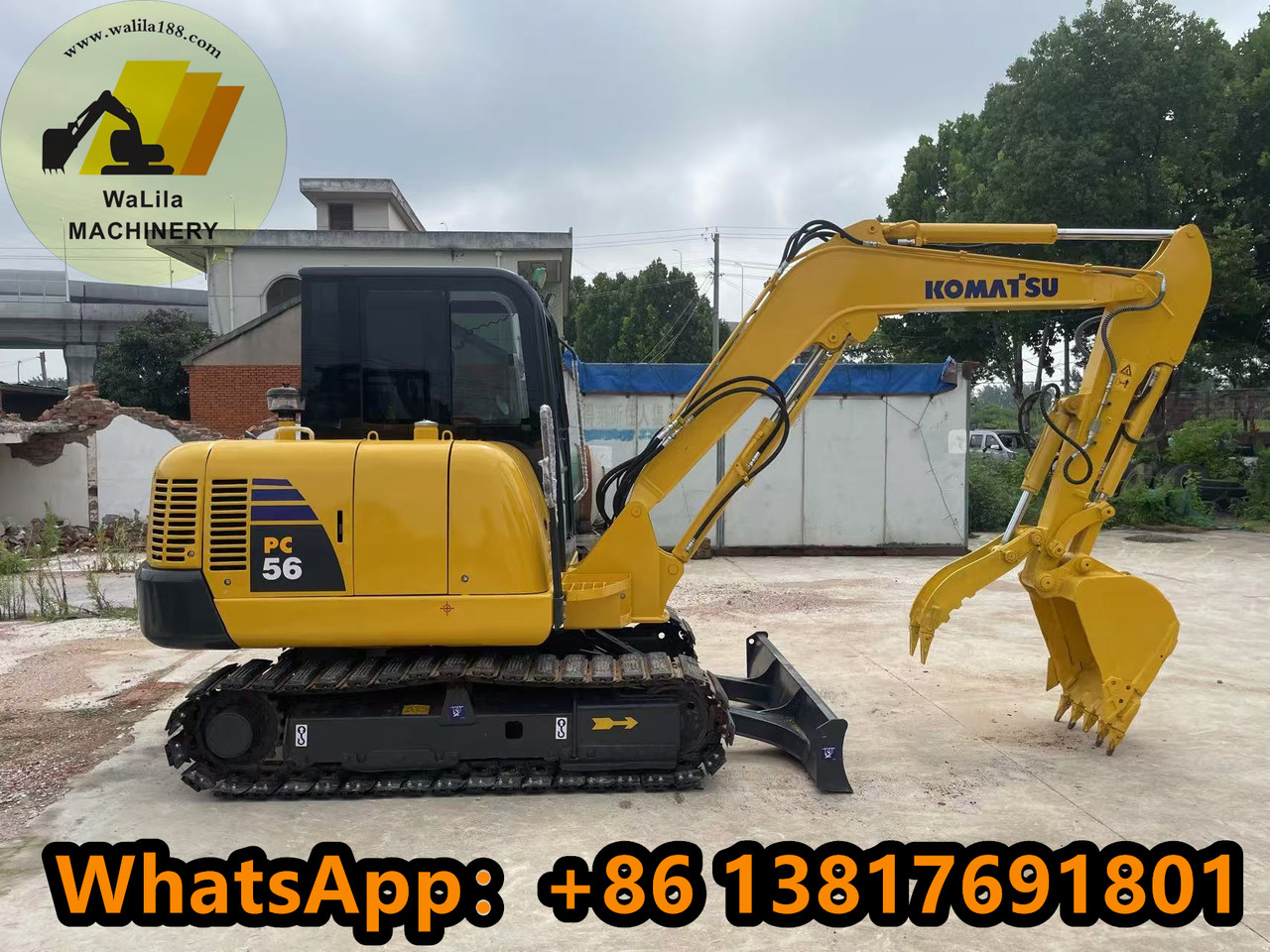 Komatsu PC 56-7 PC56-7 - Minigravemaskine: billede 1 Komatsu PC 56-7 PC56-7 - Minigravemaskine: billede 1