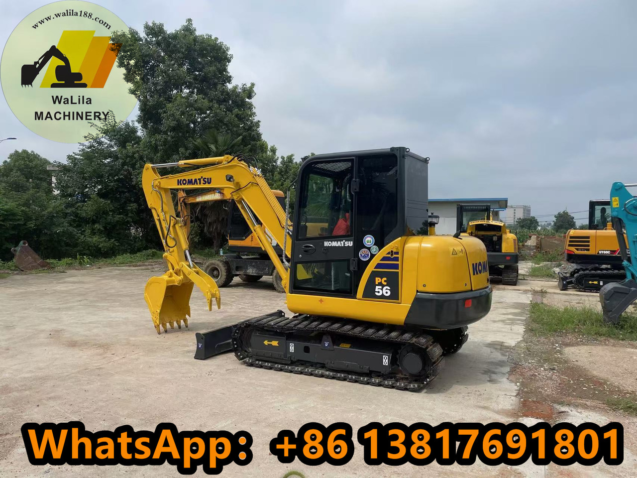 Komatsu PC 56-7 PC56-7 - Minigravemaskine: billede 4 Komatsu PC 56-7 PC56-7 - Minigravemaskine: billede 4